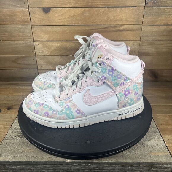 Nike Womens Size US 6.5 Dunk High Doernbecher Macey DBXIX Lace Up Sneakers - Picture 3 of 10